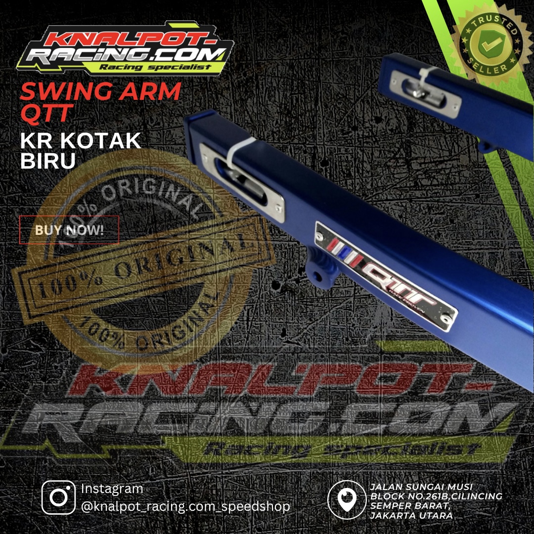 SWING ARM QTT KR KOTAK BIRU